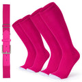 Youth Baseball Socks and Elastic Belt Set for Kids Boys Girls
