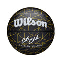 Wilson Caitlin Clark Repetition Outdoor Basketball - All Sizes | Black/Yellow
