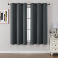 Blackout Curtains Grommet Window Drapes for Bedroom and Living Room