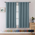 Blackout Curtains 2 Panels Room Darkening Window Treatments for Bedroom