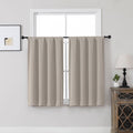 Blackout Curtains Set of 2 – Room Darkening Window Drapes for Small Windows