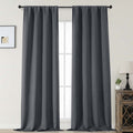 Blackout Curtain Panels for Floor-to-Ceiling Windows Thermal Insulated Room Darkening Drapes