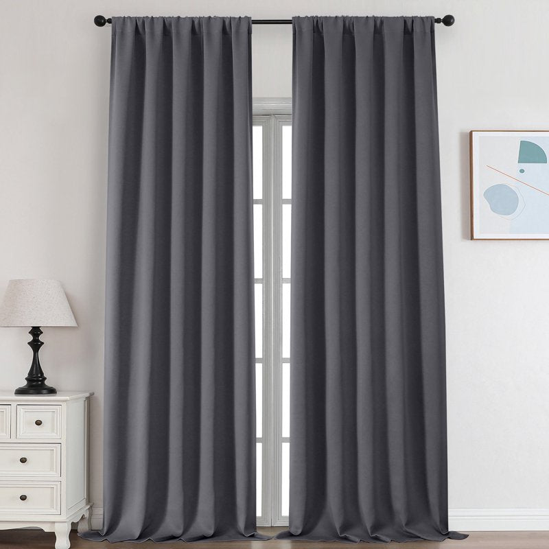 Blackout Curtains for Windows - Thermal Insulated Room Darkening Panel Set