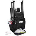Pro Baseball Backpack with Helmet & Shoe Compartments - Large Sports Bag for Men