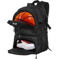 Basketball Backpack with Ventilated Shoe & Ball Compartments 34L Waterproof