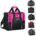 WOLT Bowling Ball Tote Bag for Women Pink – Single Ball Holder, Padded, 2 Shoes Pockets