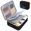 Fireproof Waterproof Document Bag with Lock - Large Capacity Safe Storage Case