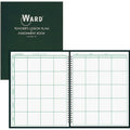 Teacher Lesson Plan Book 8-Period Weekly Organizer White Green Cover