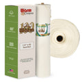 100% Cotton Batting for Quilting - 110 Inch x 25 Yards, Natural Fiber