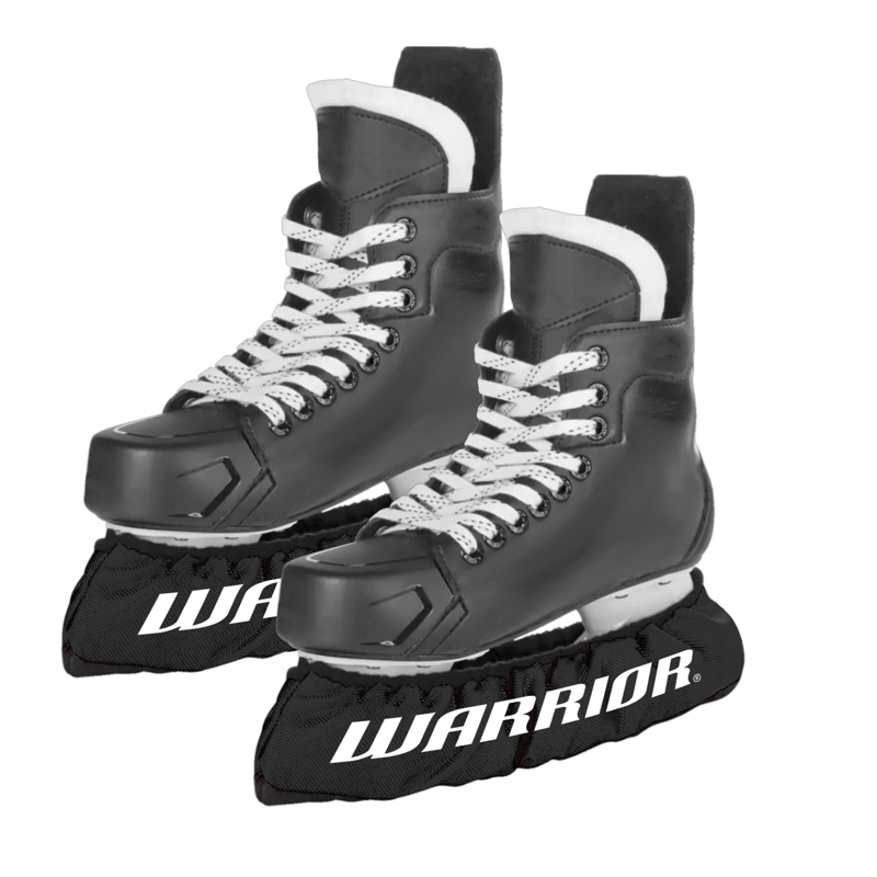 Junior Skate Blade Soakers - Black, Water-Absorbent Skate Protectors for Sizes 1-5
