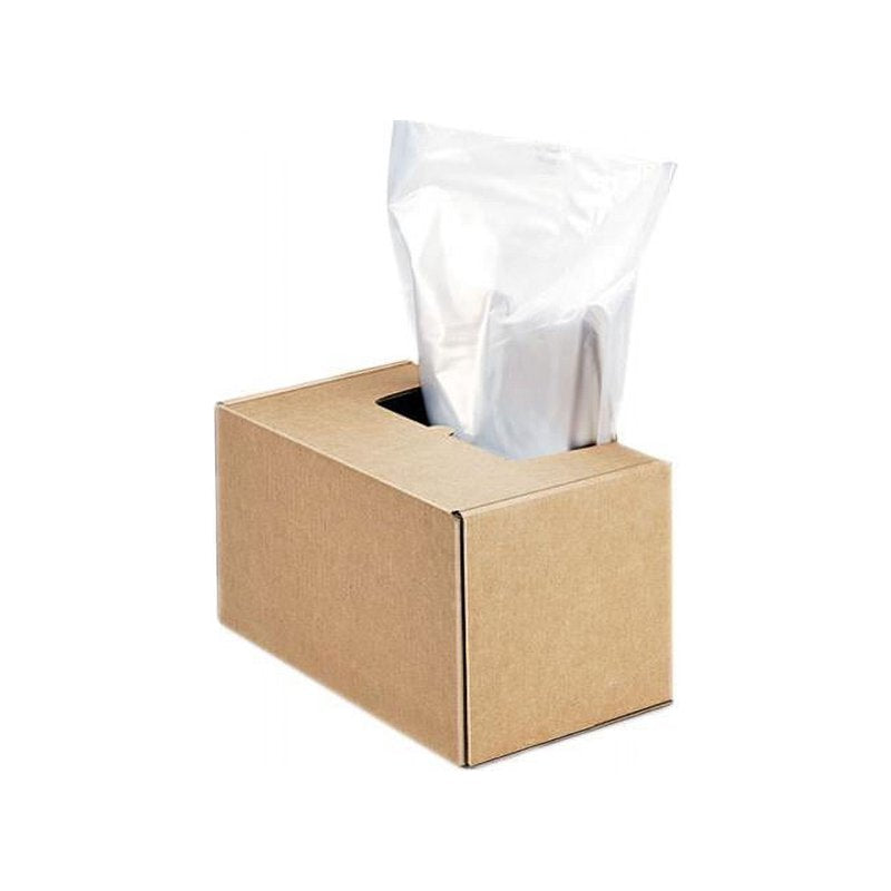 Waste Bags for High-Security & Fortishred Shredders - Recyclable, Easy-Use Dispenser