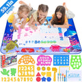 Large Water Doodle Mat for Kids 60x40 Inch Sensory Drawing Toy Educational Toddler Playmat