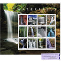 Waterfalls USPS Forever Postage Stamps Sheet of 12 US First Class Nature Collectible