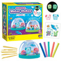 Water Globe Craft Kit with Axolotl Figures for Kids - Make 2 Snow Globes