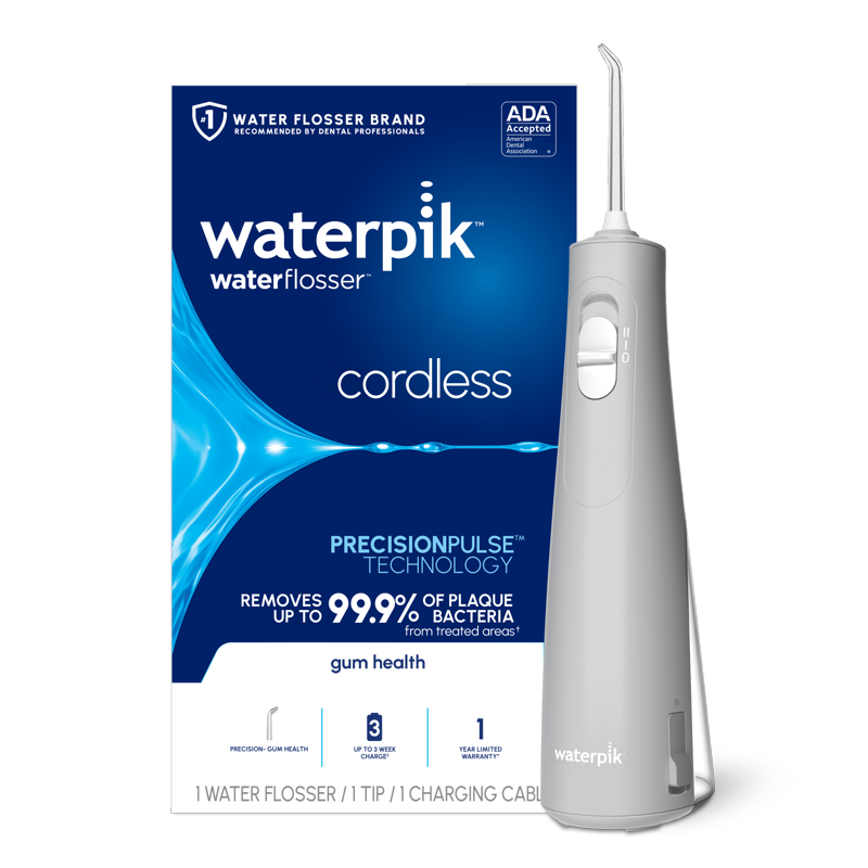 Cordless Water Flosser with 2 Pressure Settings, 1 Tip, ADA Accepted