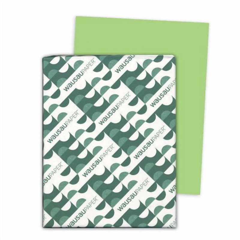 Heavyweight Colored Copy Paper - Martian Green - 8.5 x 11 - 24 lb - 500 Sheets