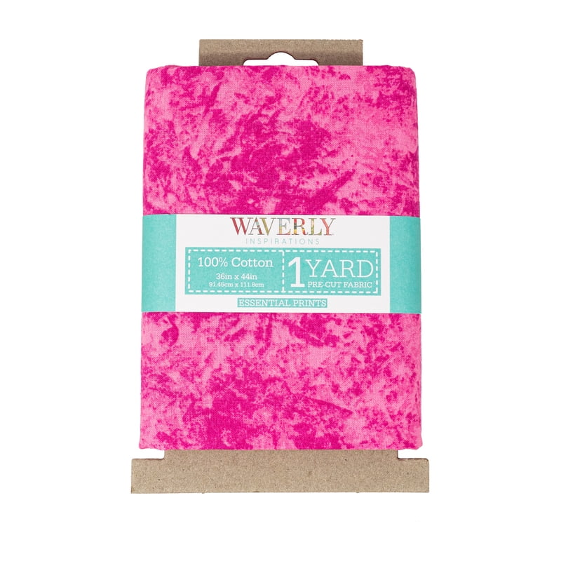 Cotton Quilt Fabric Batik Magenta 44 Inch Wide - 1 Yard Cut for Sewing & Crafts