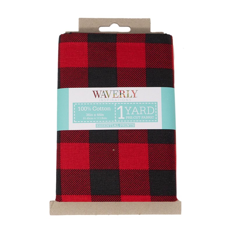 Buffalo Plaid Cotton Fabric 1 Yard - Quilting & Sewing Material