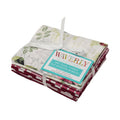 Cranberry Cotton Fabric Bundle for Quilting & Sewing - 5 Pieces 18 x 21 Inches