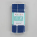 Cotton Plaid Fabric 2 Yards - Blue Home Decor & Sewing Material