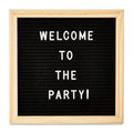 Felt Letter Message Board Set 10x10 Inches with 140 Letters for Home & Events
