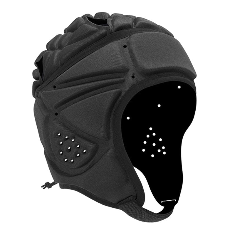 Football Helmet Cover Guardian Cap Youth Soft Shell Protective Gear Black