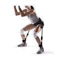 Latex Resistance Jumping Trainer with Waistband & Ankle Straps for Sports Training