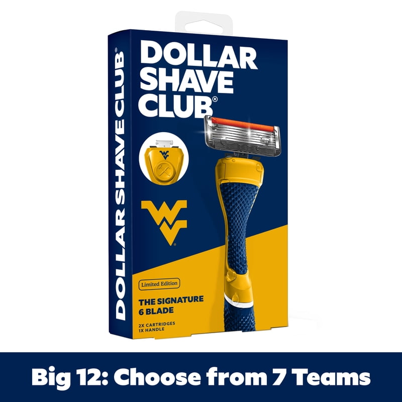 6-Blade Razor Starter Set with Diamond Grip Handle for Men & Women