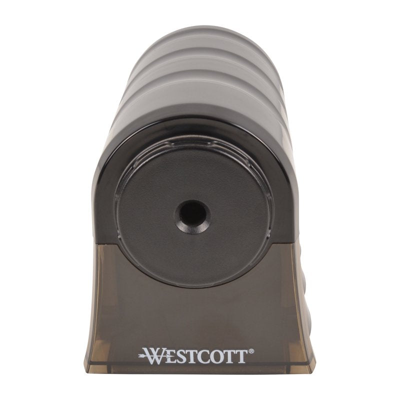 Electric Pencil Sharpener - Single Hole, Gray, Classroom & Office Use