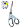 Titanium Bonded 8" Fabric Scissors with Bent Handle – Adjustable Glide