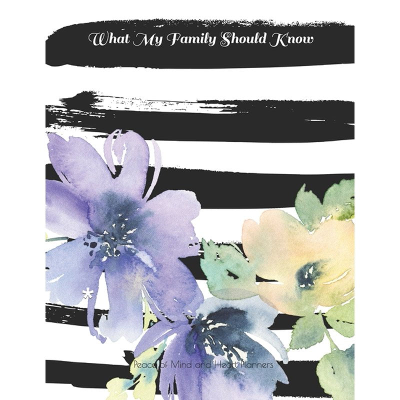 Family Will Planning Workbook - Emergency DNR Estate & Funeral Organizer