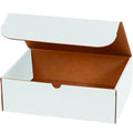 White Corrugated Shipping Mailer Boxes Bulk Pack for Lightweight Items
