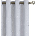 Thermal Insulated Room Darkening Curtains 2 Panels Set - Grommet Window Drapes