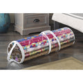 Gift Wrap Organizer Case for 25 Rolls - Clear Zippered Storage Bag
