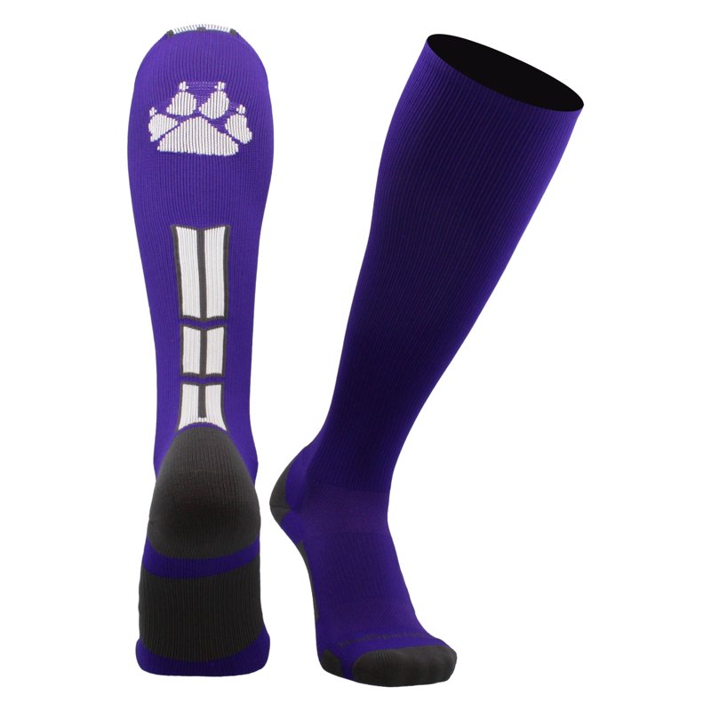 Wild Paw Over the Calf Athletic Socks - Team Spirit Performance Socks