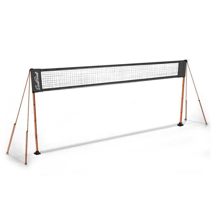 Portable Volleyball Net Set with Poles and Pump - 30ft Full-Size Outdoor Volleyball System