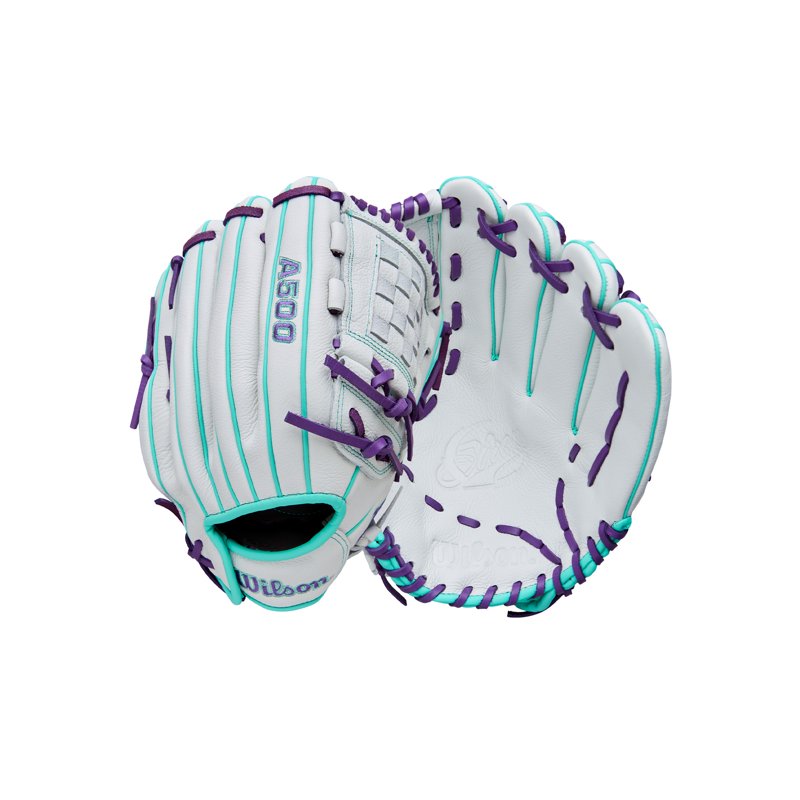 Youth Fastpitch Softball Glove 12 Inch Web Support for Right Hand Throw