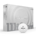 Wilson Duo Soft Distance Golf Balls - 12 Pack, Ultra Soft, Durable Cover