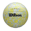 Impact Gen Green Volleyball - Official Size Recycled EVA Foam, Blue/Yellow