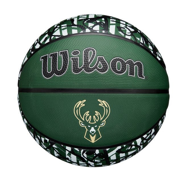 Wilson NBA Team Graffiti Basketball - Size 7 Outdoor Sports Ball