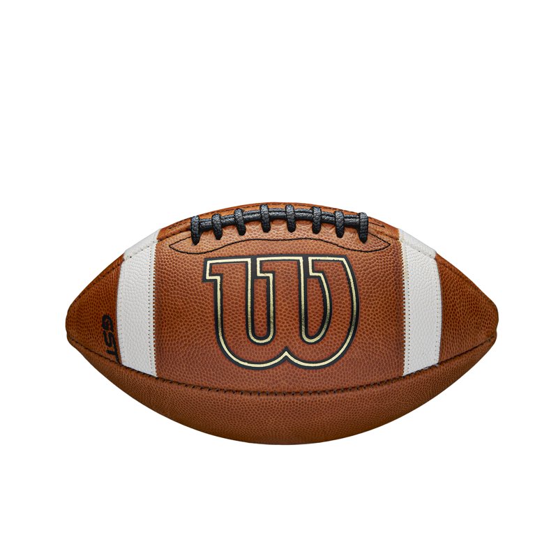 Wilson GST Junior Size Football - Official Game Ball for Youth & Pee Wee