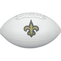 Official Size Team Logo Autograph Football for New Orleans Saints
