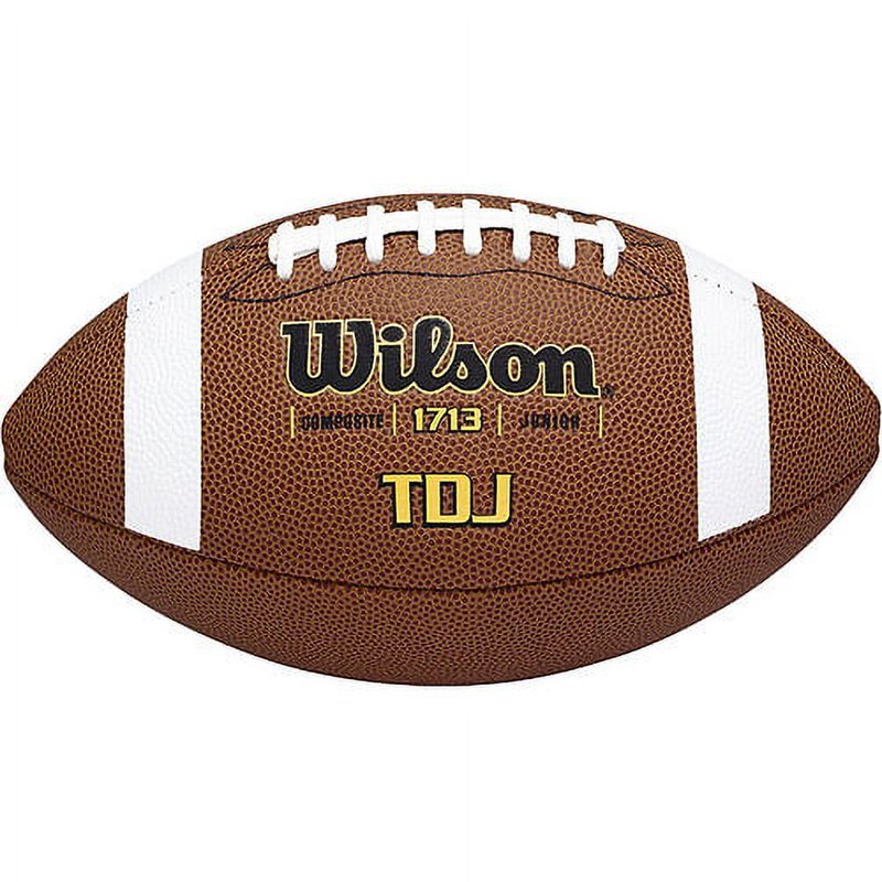 Junior Size Composite Leather Football for Youth Play - ACL Laces, High Grip