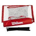 18ft Tennis Net Nylon Red for Sports & Recreation