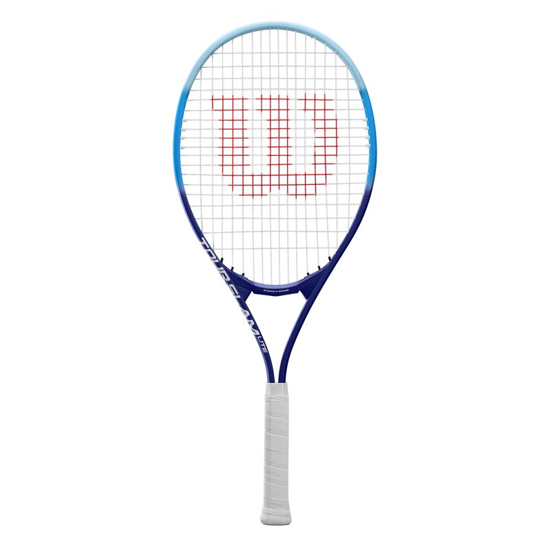 Adult Tennis Racket with Oversized Head & Extended Reach - Lightweight, Pre-Strung