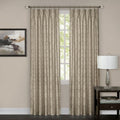 Luxury Pinch Pleat Window Curtain Panel - Room Darkening & Energy Efficient
