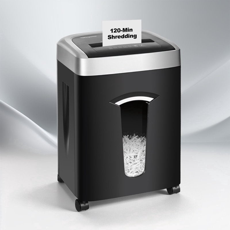 Paper Shredder 18 Sheets Cross Cut Security Level P-4 7.9 Gallon Bin Desktop