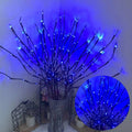 Indoor Waterproof LED String Lights - Flexible Branch Decor for Home & Shop