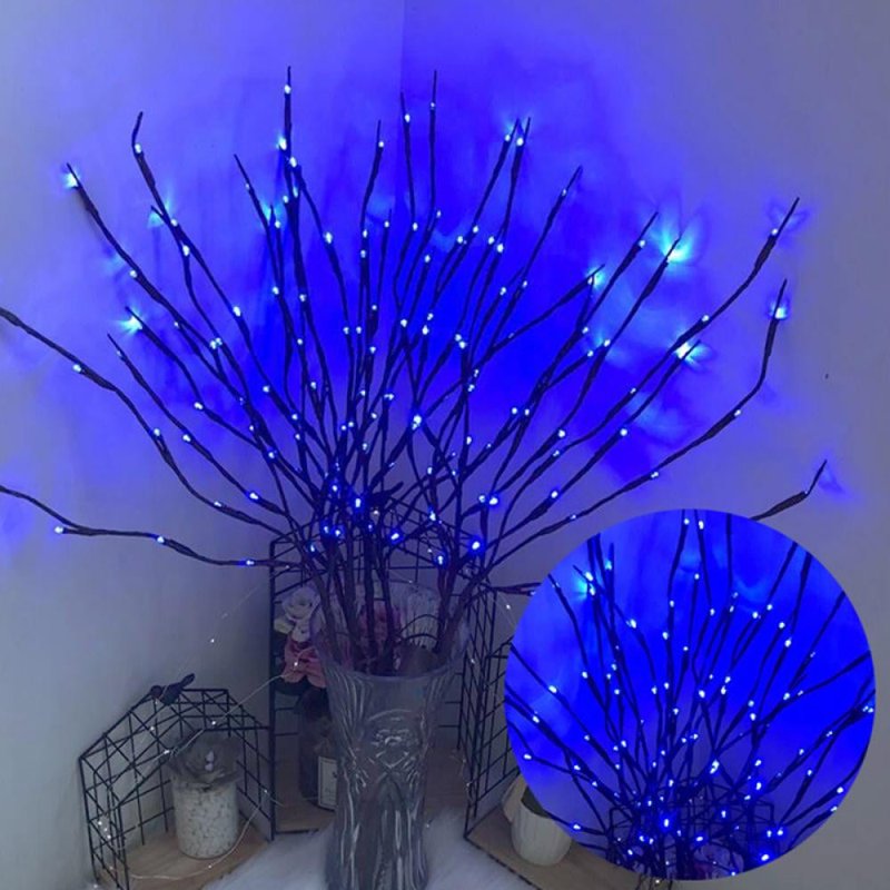 Indoor Waterproof LED String Lights - Flexible Branch Decor for Home & Shop