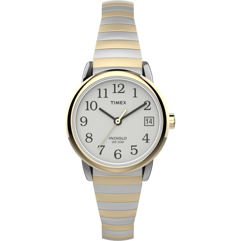 Women's Two Tone Watch Band - Easy Reader Expansion Strap